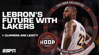 The future for LeBron \& the Lakers + the Clippers are LEGIT CONTENDERS 🏀 | The Hoop Collective