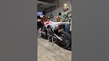 Insane honda CRF 450R 😱 #motocross #dirtbike #enduro #moto #honda #automobile #youtubeshorts #funny