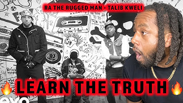 FIRST TIME HEARING R.A. the Rugged Man ft. Talib Kweli  - Learn Truth REACTION
