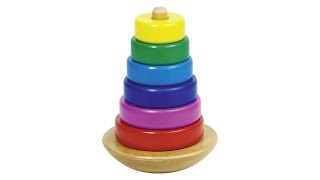 Rainbow Stacking Tower