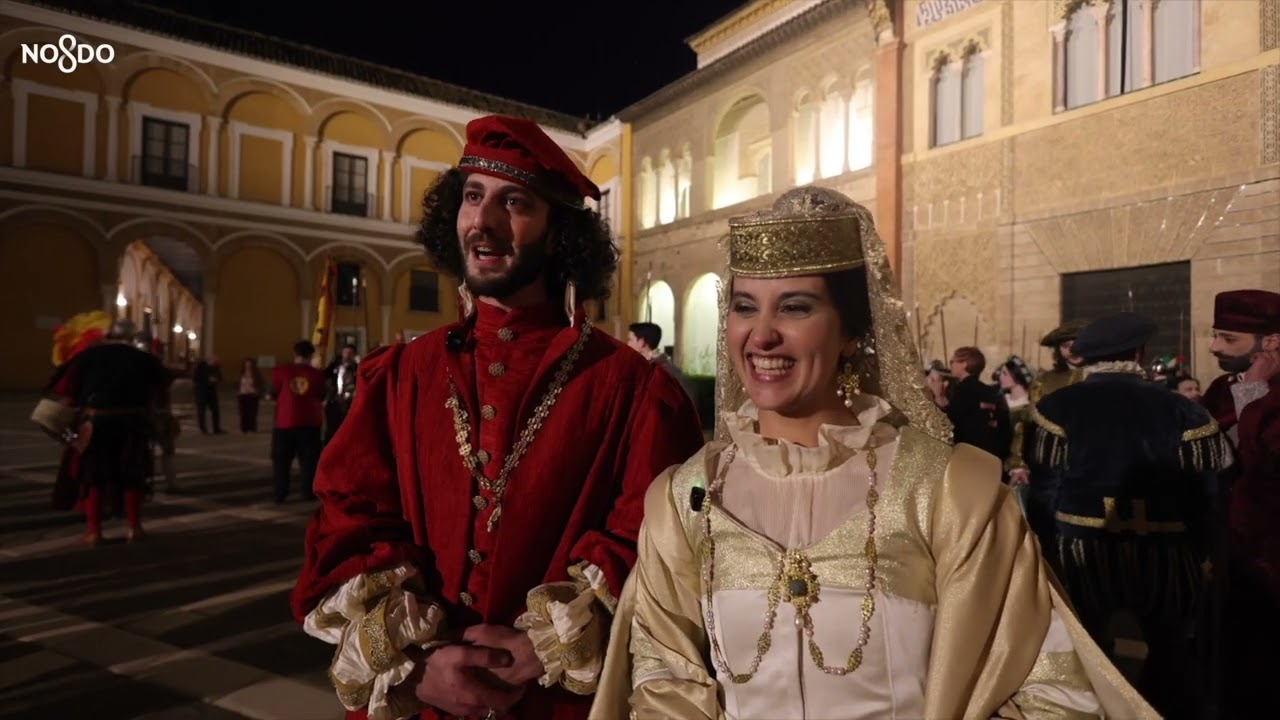 Así llegaron Carlos V e Isabel de Portugal a Sevilla para su boda en el Real Alcázar