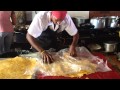 The World's Largest Tostones (Fried Green Plantains)