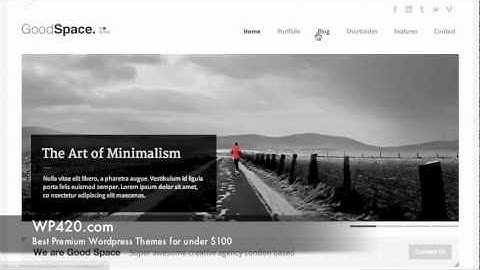 Good Space Agency Wordpress Theme Demo