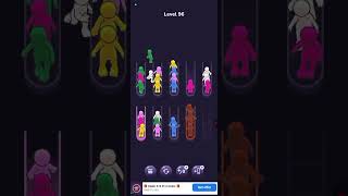 91-100 Level crowd sort Color puzzle game 2025