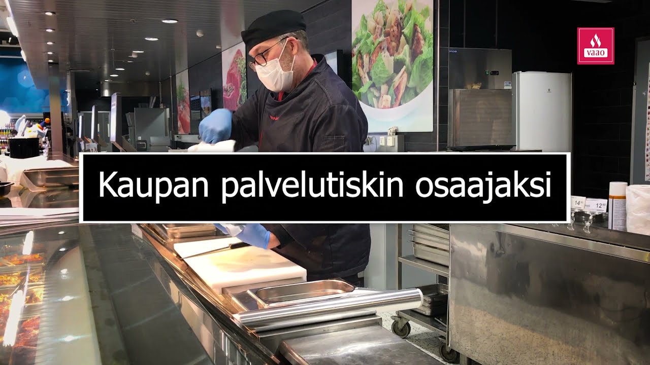 Kaupan palvelutiskin osaaja