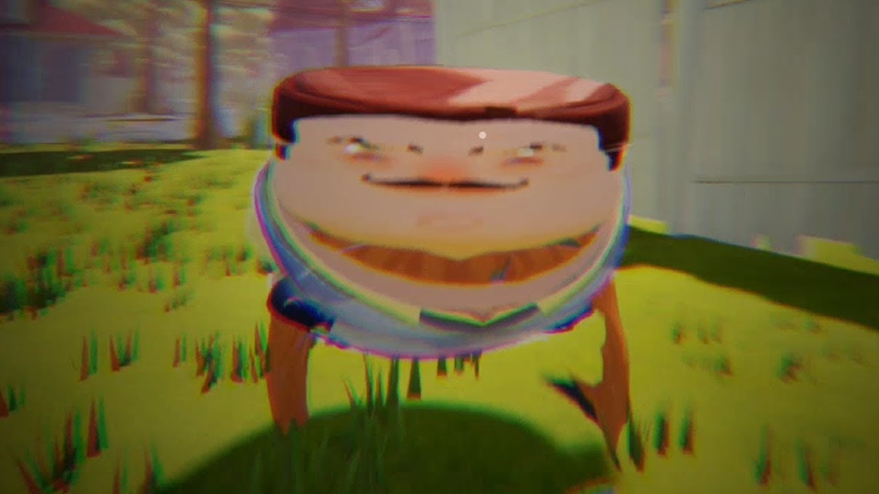 HELLO NEIGHBOR GLITCH NEIGHBOR SERIES Cylinder Jumpscare - Мод Hello Neighbor