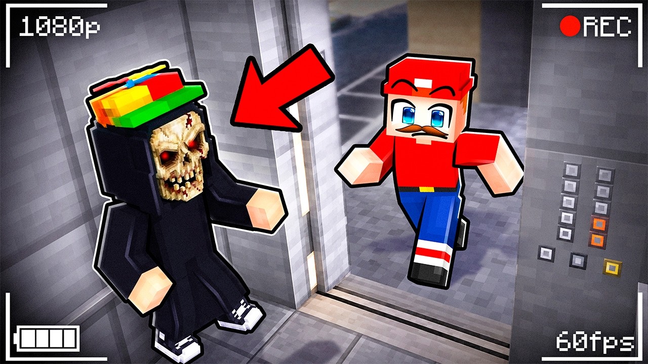 SCARY ELEVATOR PRANK IN MINECRAFT!