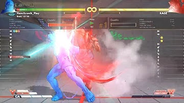 Urien - Kage CA, V-reversal + Headbuttloop