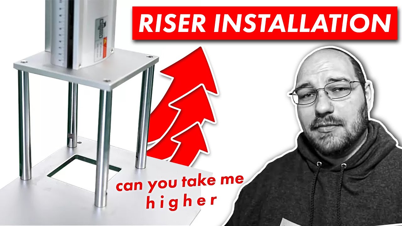 Raise the Roof! | Z Tower Riser Install For Your Fiber Laser - YouTube