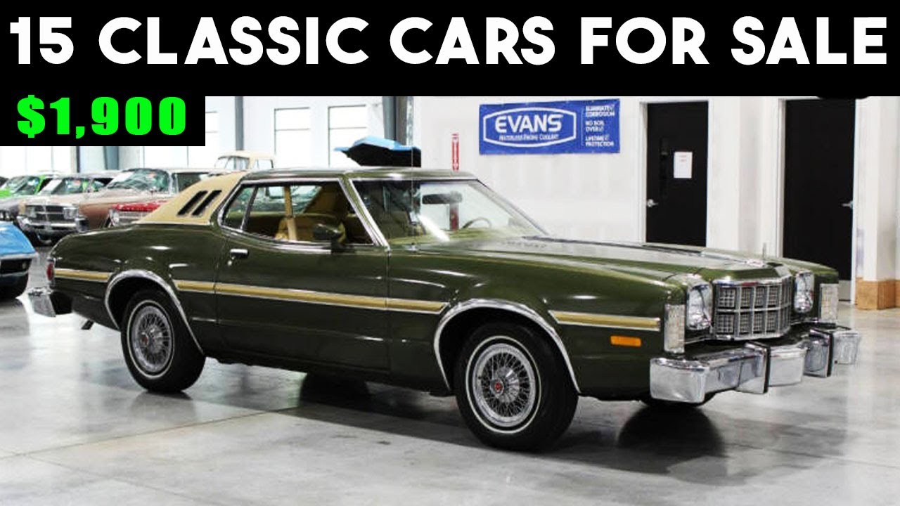 15 Cheap Classic Cars Sale — Buy Direct from Owners!!😱💲😱