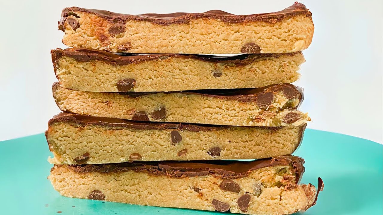 4 Easy No-Bake Cookie Dough Bar Recipes |  Vegan & Gluten Free