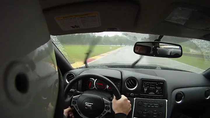 Road America - GT-R Slide in Rain