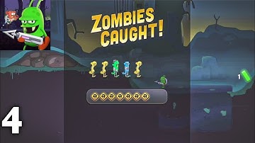 Zombie Catcher Gameplay Walkthrough Part-4 Reach Level 12 (Android)