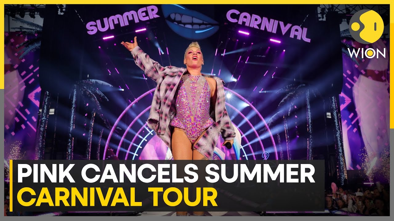 Pink Cancels Singer 'Pink' cancels her summer carnival tour | Latest News | WION ...