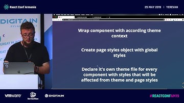 Dynamic Styling Systems with React by Khachatur Virabyan | ReactConfAM19