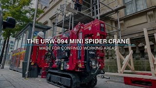 The URW094 Mini Spider Crane  Made For Confined Working Areas