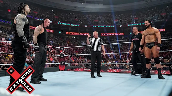 Undertaker and Roman reigns vs Drew mcintyre and Shane mcmahon Extreme rules 2019 Full Match #wwe