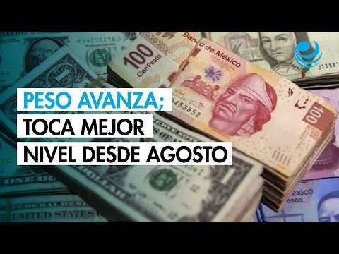 Peso avanza por