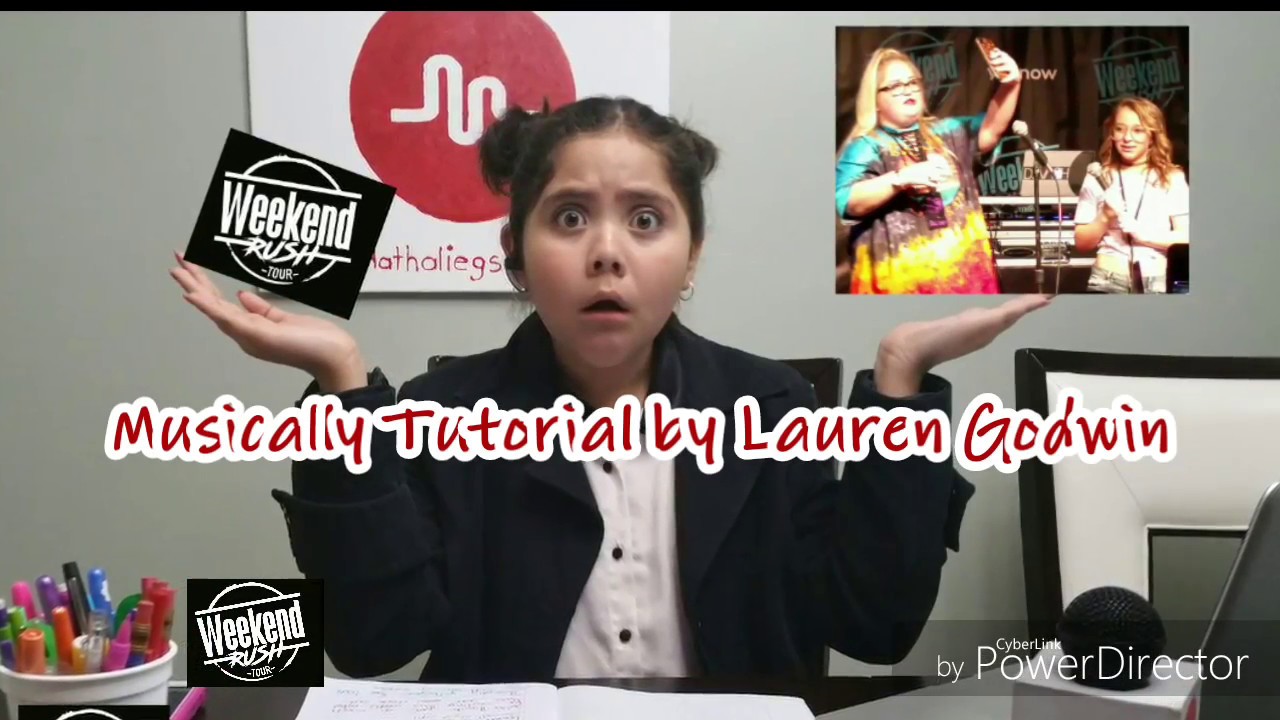 Musically Tutorial Lauren Godwin at Weekend Rush Tour