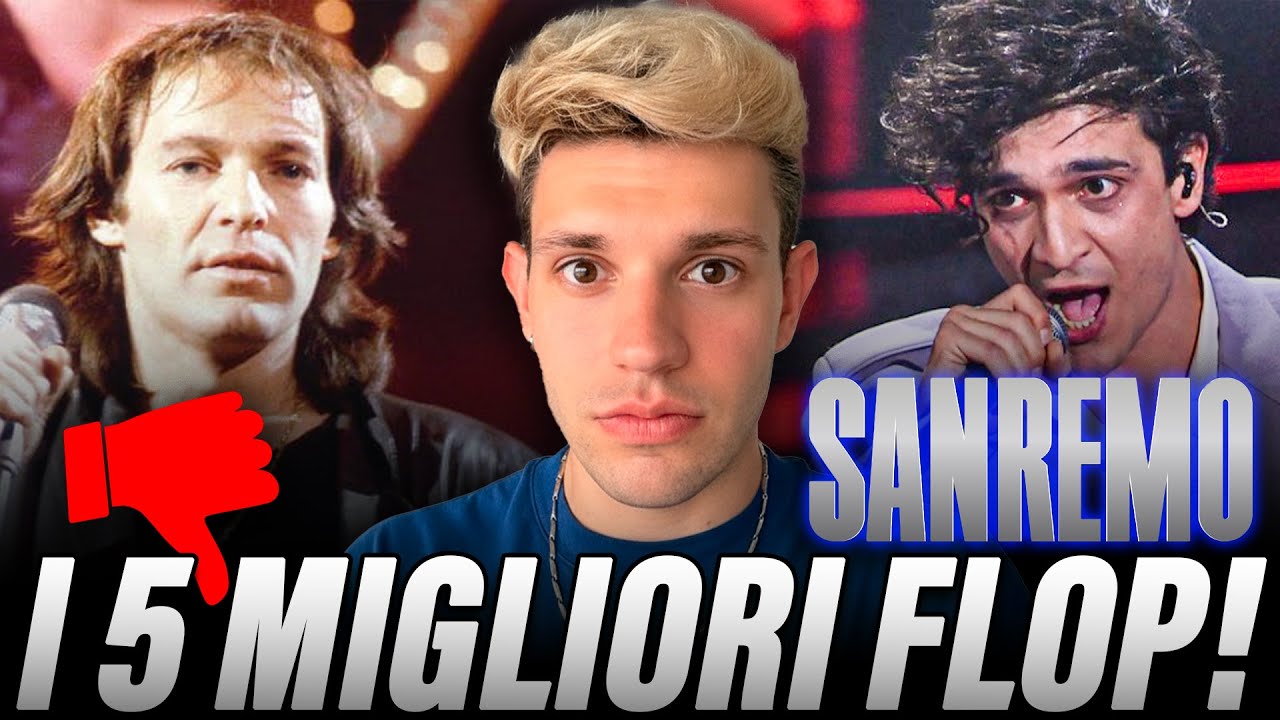 SANREMO: gli ULTIMI POSTI più CLAMOROSI 😨