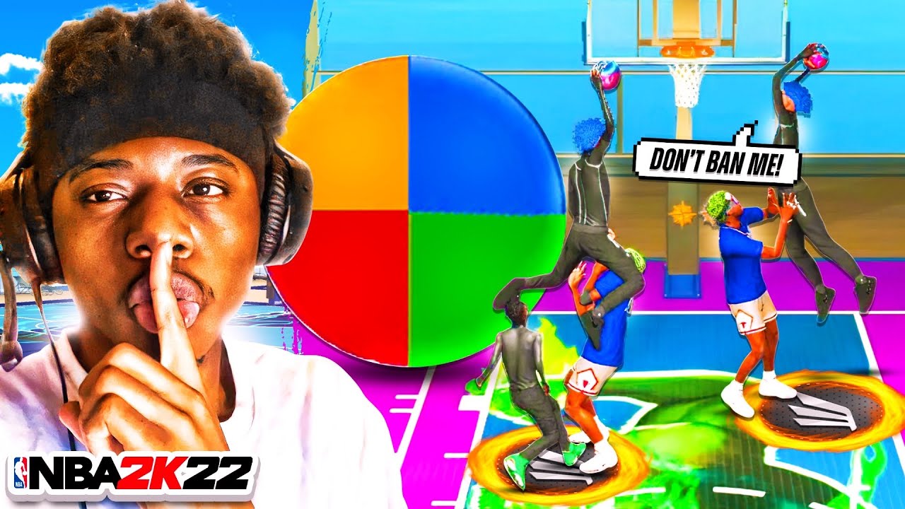 I used a Banned Pie Chart on NBA 2k22! (Plz don’t ban me 2k😢) YouTube