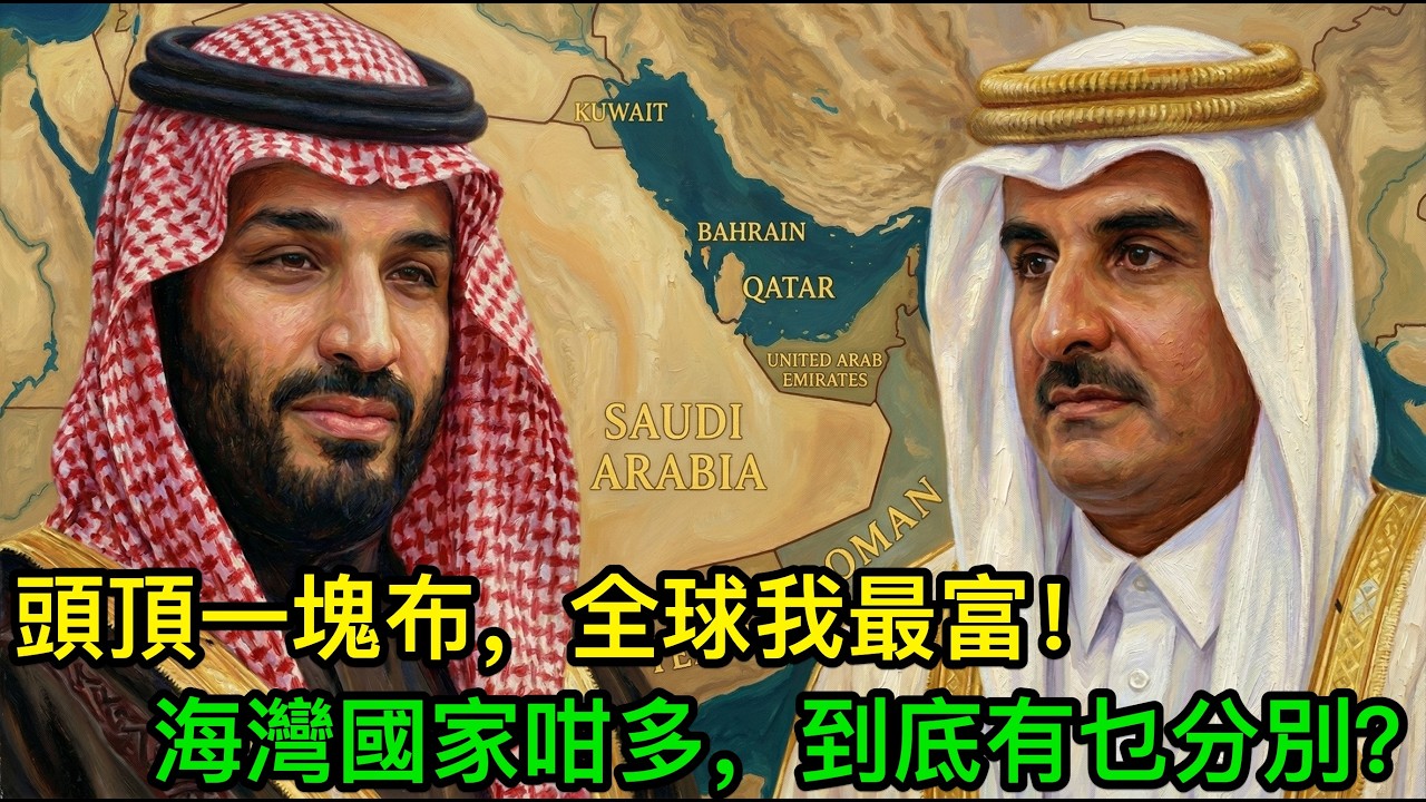 頭頂一塊布,全球我最富!海灣國家咁多,到底有乜分別?一部片睇到明
