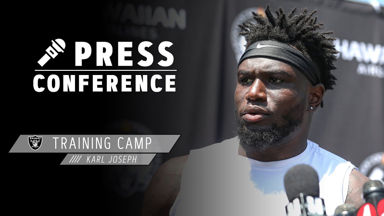 football score Karl Joseph on his second year in the system and new players | Raiders