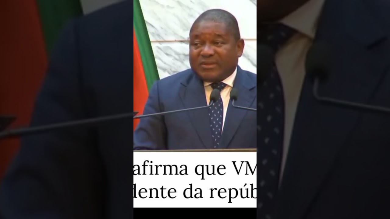 Nyusi Afirma que Venâncio Mondlane é Presidente da República prestem atenção #moçambique #noticias