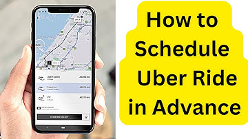 How to Book an Uber ride in advance