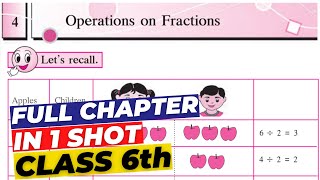 Operations on Fractions - Class 6 Maths Practice Set 9  to Set 13  - Chapter 4 | Maha State Board