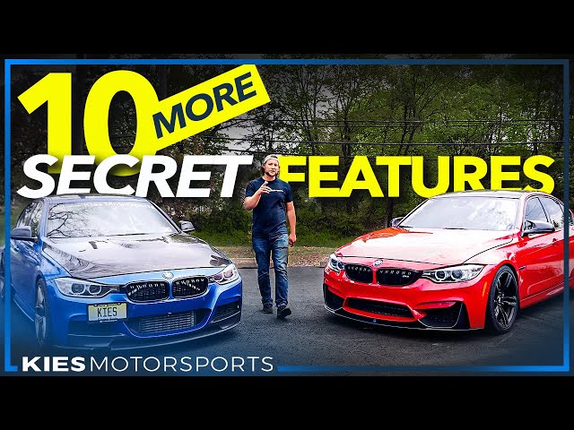 10 MORE HIDDEN Features of the F30, F32, F10, F15, F25, M3 F80, M4 F82, F87, F20, F22, F26, F16