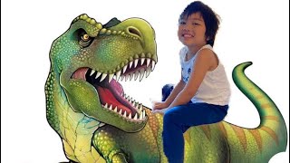 Amazon $ DOLLAR tree|Surprising our first born on his 5th birthday| part 1|D.I.Y Party dino theme