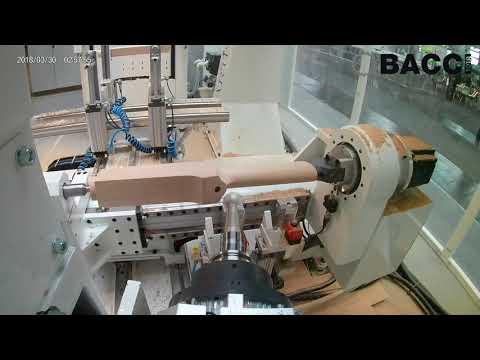 BACCI - ARTIST.SINGLE - 5 AXIS CNC ROUTER WITH CNC LATHE