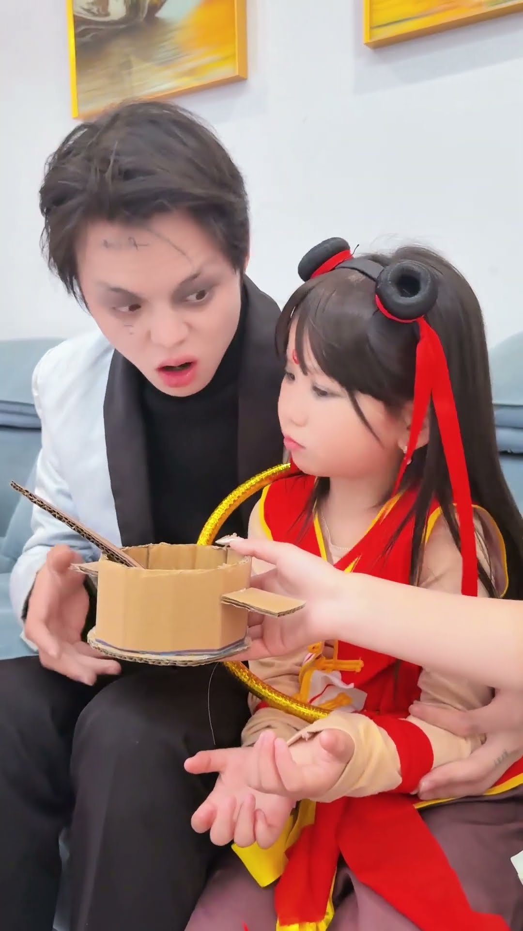 哪吒和小丑为什么不吃天使做的饭？#小丑 #天使 #超人不会飞 #shorts