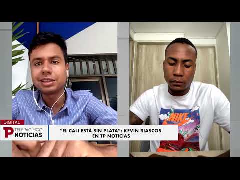 "El Deportivo Cali está sin plata": Kevin Riascos en charla con TP Noticias.