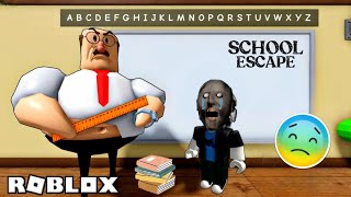 Roblox GREAT SCHOOL BREAKOUT | Scary Obby Full Gameplay | Lovely Boss