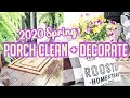 SPRING FRONT PORCH DECORATING IDEAS 2020 | CLEAN & DECORATE WITH ME