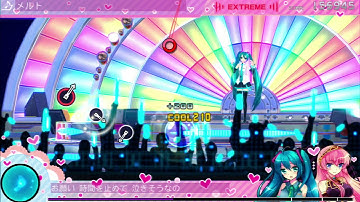 Hatsune Miku Project Diva F 2nd - Melt - Extreme Perfect