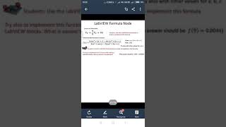 Formula nodes in labview ( Sensor & Instrumentation)