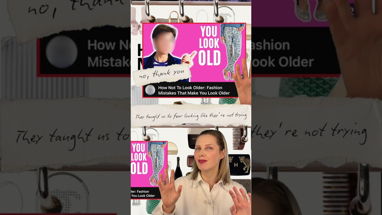 They taught women over 40 to fear looking like they’re not trying
