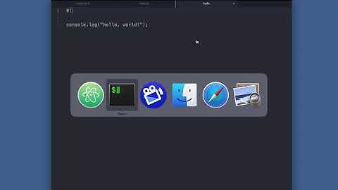 Section 1.5: “JS in a shell script”