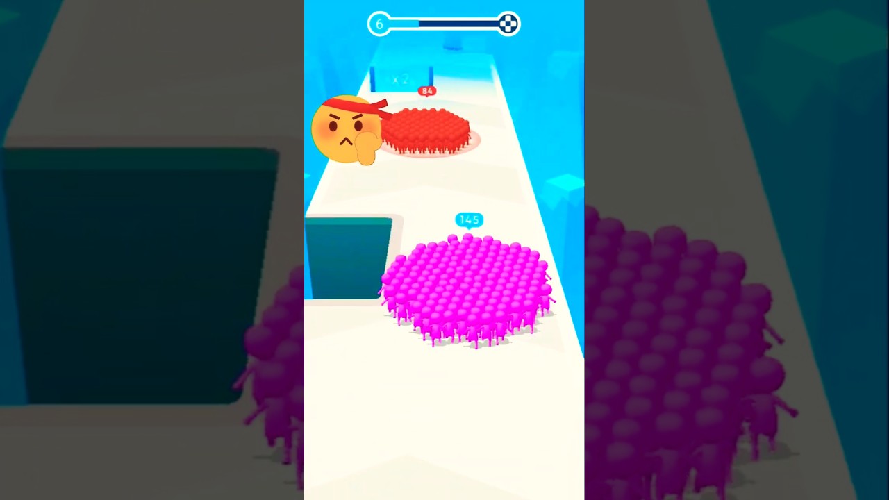 Stickman crowd merge Run funny gameplay 06 