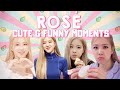 try not to fall in love with rosé | cute & funny moments