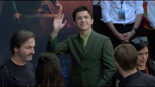 Tom Holland and Matt Damon arrive at The Odyssey Paris Premiere | ScreenSlam