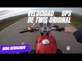 Honda twister 250 velocidad gps con carbu y escape  egomotovlog