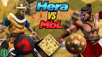 Huns vs Malay | 1v1 Arabia | vs MbL | AoE2