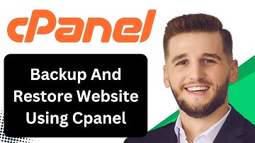 How To Backup And Restore Website Using Cpanel