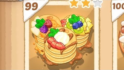 cookingdom level 99 Pancake