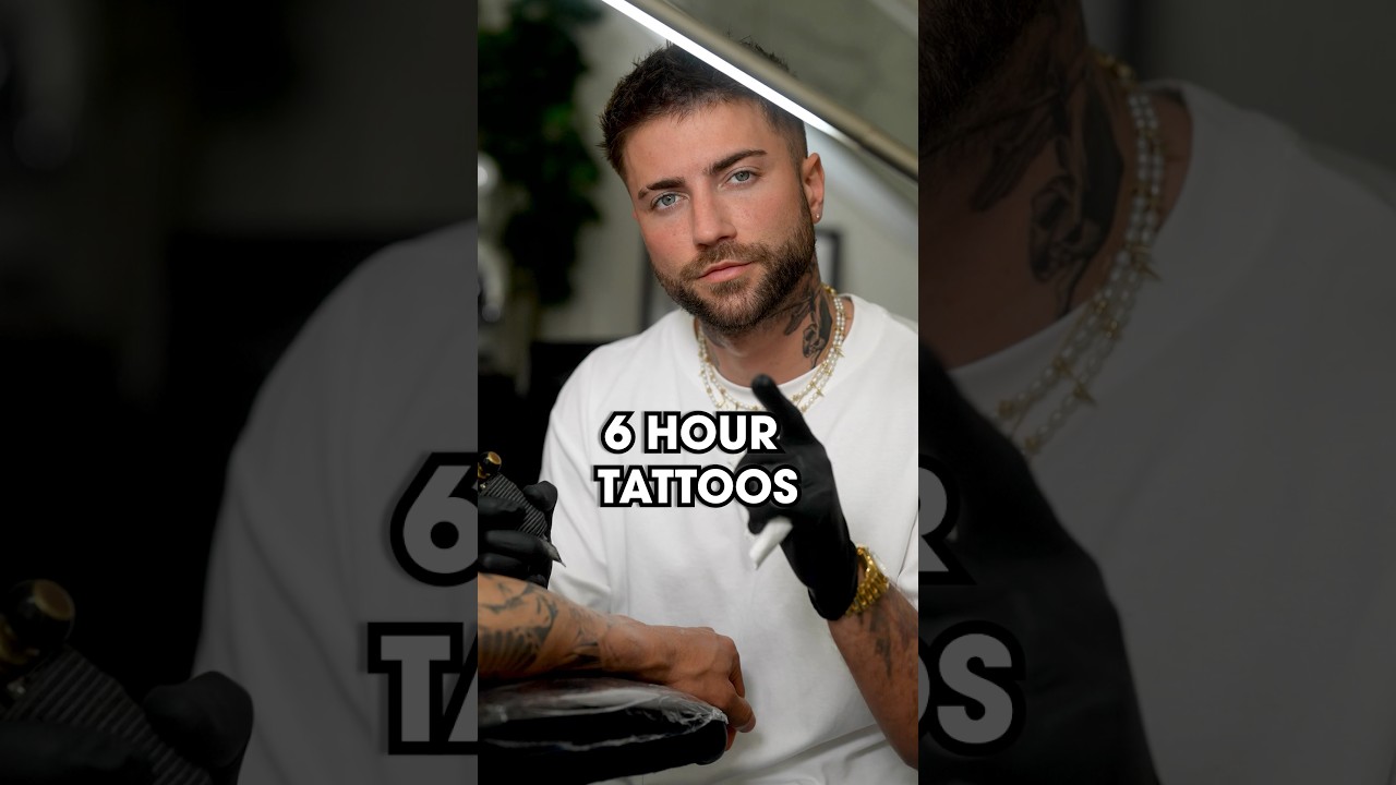Tattoos I’ve done in 6 hours ⏳ 
