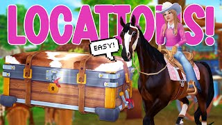 *UNDER 3 MINS* ALL RENEGADE CHEST LOCATIONS CAMP WESTERN!! STAR STABLE!! Resimi